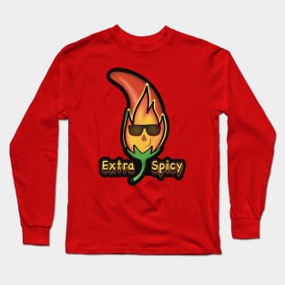 Extra Spicy - Chili Picante Long Sleeve T-Shirt